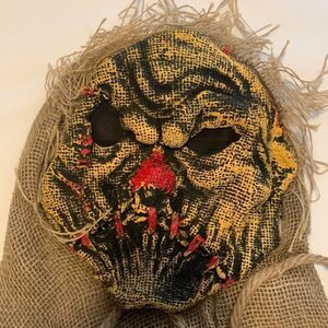 🖤 Happy Halloween | Spooky Scarecrow Mask